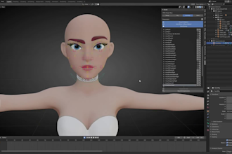 iclone 3drig,animaze rig, auto rig pro, facial rig, control ik fk, weight paint