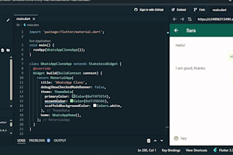 design flutter frontend,ios android apps for you
