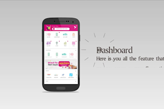 create a fresh app promo video for ios or android