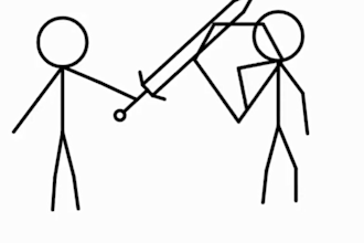create custom stickman explainer videos for self improvement, health, and fitnes