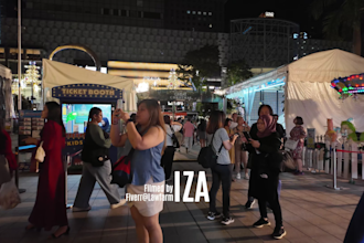 film authentic local market walking videos for your youtube channel