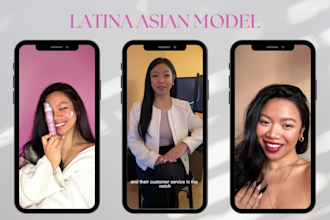 be your asian latina photo or video female model