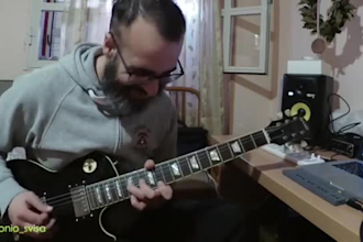 record guitar tracks for your song