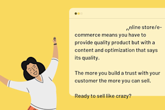 product optimization, description, SEO for amazon or websites
