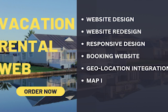 vacation rental website, vacation rental, short term booking rental website