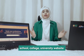 develop school, college, universities, institutions elearning website