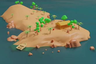 design 3d low poly models, environments, and game assets