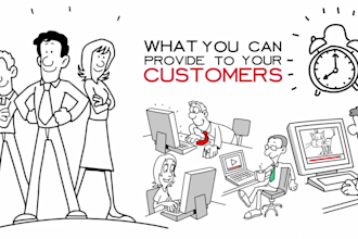 create whiteboard animations explainer video, saas explainer video