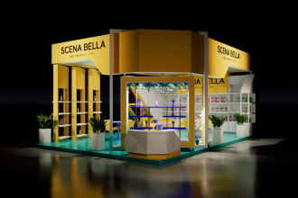 do exhibition stall, booth, popup shop or stall