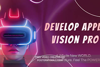 develop apple vision pro, VR or ar app on vision pro