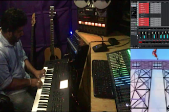 compose background scores for movies and videos