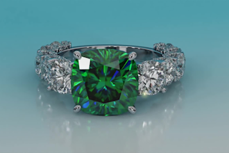 do 3d jewelry design and realistic renders
