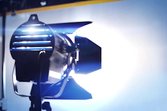 create a cinema studio logo intro