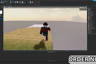 create 3d animation, 3d model and 3d asset in your roblox studio