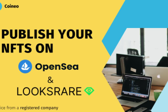 upload your nfts on opensea and looksrare on ethereum