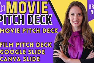 design film pitch deck movie pitch deck redesign film pitch deck on powerpoint