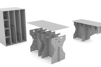create video 3d assembling each piece of the best furniture