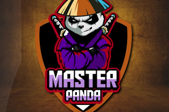 design a professional mascot logo for brand or stream
