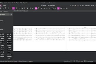 to arrange and rewrite music score for solo or for band