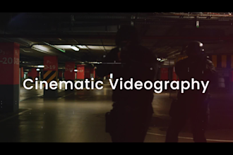 professionally edit cinematic documentary style videos