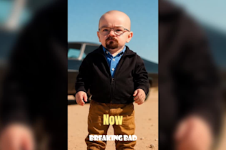 create ai baby podcast videos, news baby for tiktok
