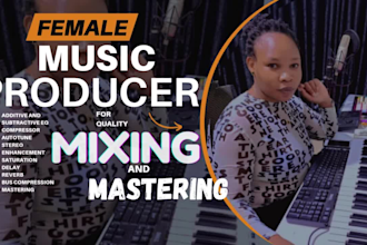 professionally mix and master your song or vocal track