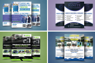 do flyer design for the church motion animation club