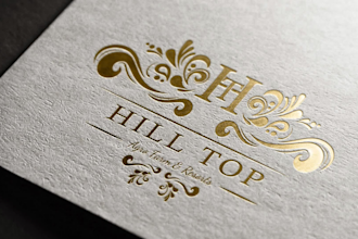 design gold luxury logo