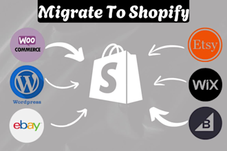 shopify migration wix bigcommerce bigcartel migate to shopify copy clone website