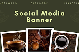 create website slider, SMM banner, poster, yt thumbnail, background removal etc