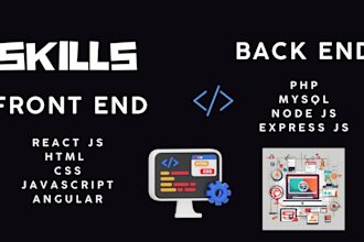create website with backend