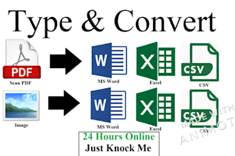 convert pdf to excel
