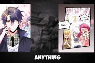 edit anime, manga, or manhwa recap video with captions and thumbnail