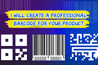 generate and design barcode labels for any product