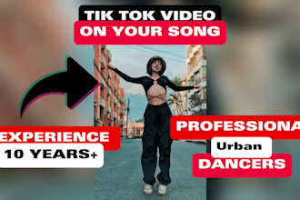 create a stunning dance video for tiktok