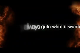 animate book trailer, HD cinematic book promo video, epic intro and outro video