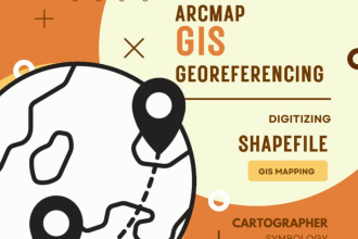 do your gis mapping digitizing, parcel editing , georeferencing