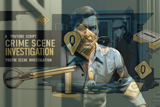write sensational crime video script writing script short movie script trailer