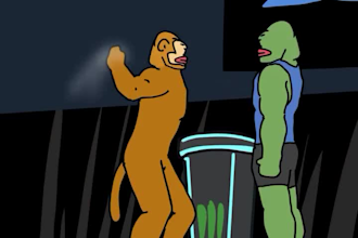 create 2d memecoin video, meme animation, 2d meme animation