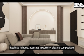create photorealistic 3d interior renderings for your space
