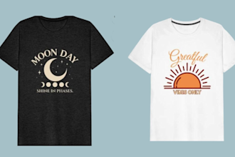 create unique t shirt designs for your pod store