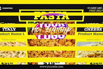 create food promo, food video and food ad