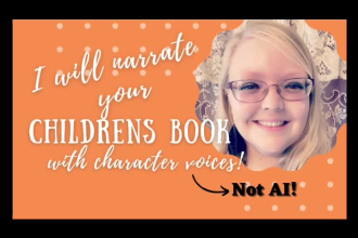 bring your childrens book to life with character voices