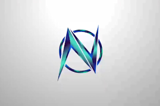 logo animation, 360 animation loop animation 3d animated log