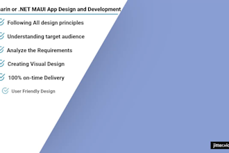design and develop your hybrid mobile app using xamarin or net maui