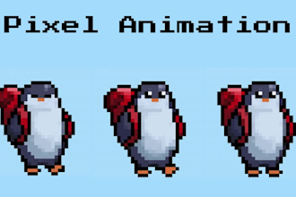 draw pixel game art, pixel art animation, pixel art character sprite sheet tiles