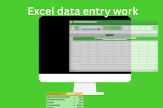 be your virtual assistant in data entry and files conversion