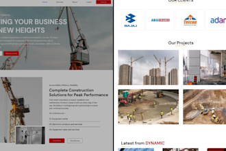 build design wordpress website wix hostinger ui ux redesign