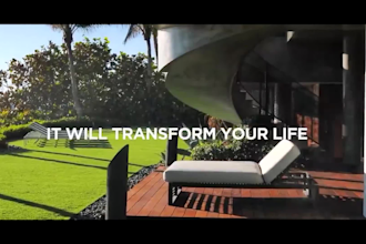 make luxury lifestyle video with motivational voiceover, speech