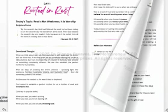 create a custom devotional or affirmation set that inspires